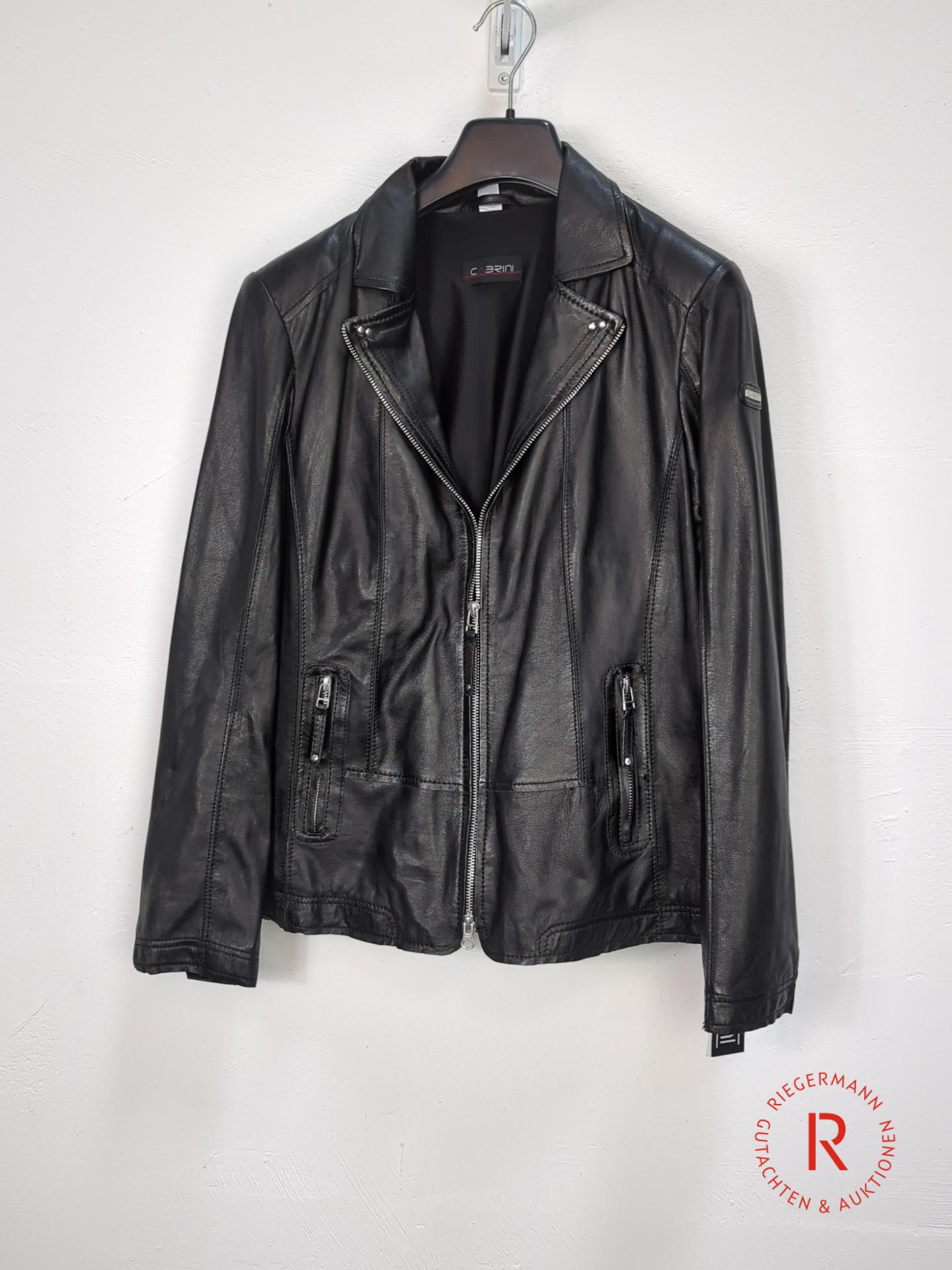 DAMEN LEDERJACKE GRÖSSE 42